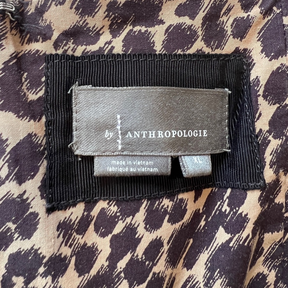 Leopard Print Midi Dress - Brown - Picture 5 of 9